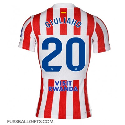Atletico Madrid Giuliano Simeone #20 Fußballbekleidung Heimtrikot 2025-26 Kurzarm Atletico Madrid Giuliano Simeone #20 Fußballbekleidung Heimtrikot 2025-26 Kurzarm